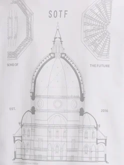 T-shirt Duomo a maniche lunghe