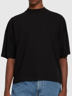 T-shirt Dustin in jersey di cotone