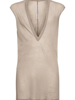 T-shirt Dylan in cotone con scollo a V