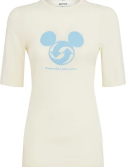 T-shirt grafica in jersey upcycle