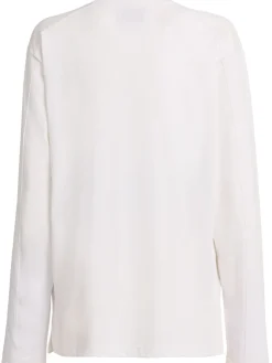 T-shirt in cotone a maniche lunghe