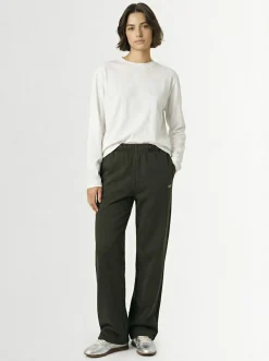 T-shirt in cotone a maniche lunghe