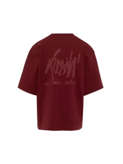 T-shirt in cotone con logo