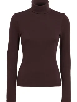 T-shirt in cotone Dinah a maniche lunghe