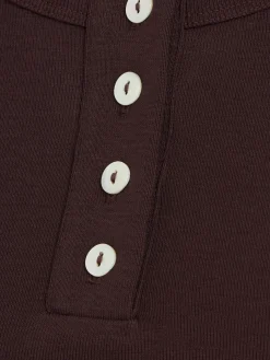 T-shirt in cotone Jess a maniche lunghe