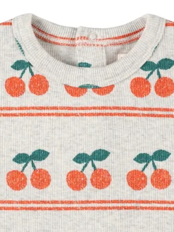 T-shirt in cotone organico con stampa