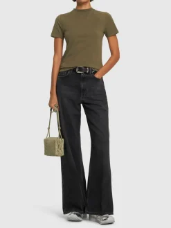 T-shirt in cotone stretch