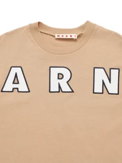 T-shirt in jersey di cotone con ricamo