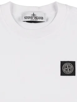 T-shirt in jersey di cotone con logo