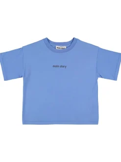 T-shirt in jersey di cotone con ricamo