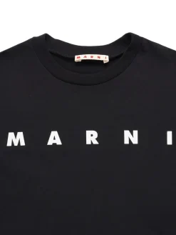 T-shirt in jersey di cotone con stampa