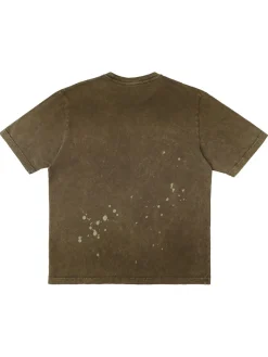 T-shirt in jersey di cotone stampato