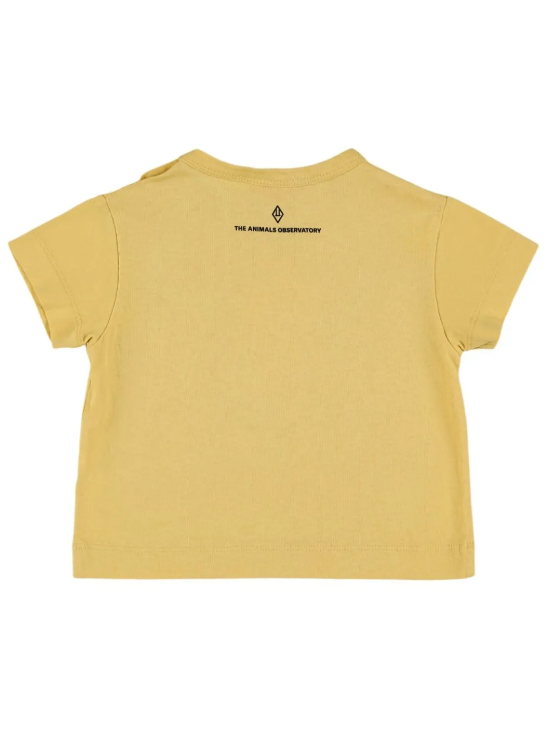 T-shirt in jersey di cotone stampato