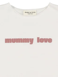 T-shirt in jersey di cotone stampato