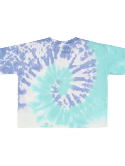 T-shirt in jersey di cotone stampato