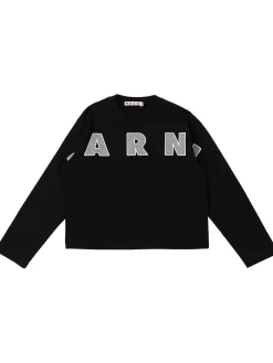 T-shirt in jersey di cotone stampato