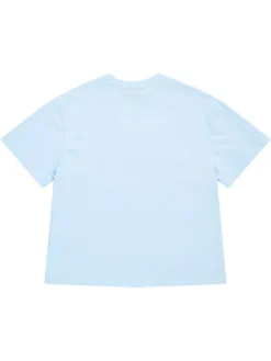 T-shirt in jersey di cotone stampato