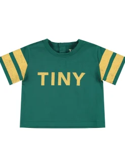 T-shirt in jersey di cotone stampato