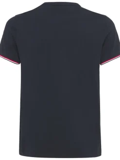 T-shirt in jersey di cotone stretch