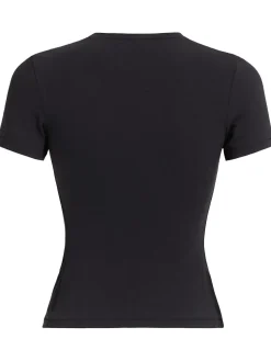 T-shirt in jersey di misto cotone