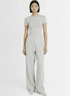 T-shirt in jersey di misto cotone