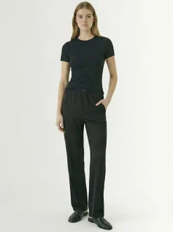 T-shirt in jersey di misto cotone