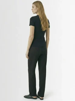 T-shirt in jersey di misto cotone