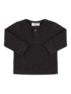 T-shirt in jersey di misto cotone