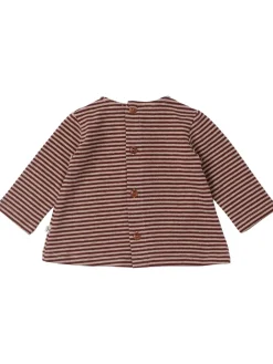 T-shirt in misto cotone a righe