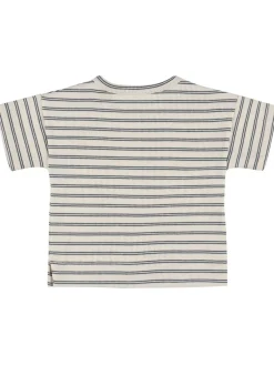 T-shirt in misto cotone a righe