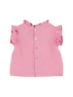 T-shirt in mussola di cotone