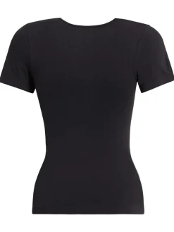 T-shirt in nylon morbido senza cuciture