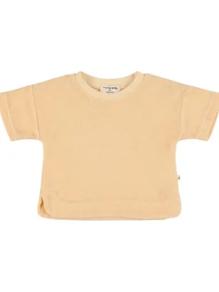 T-shirt in spugna di misto cotone