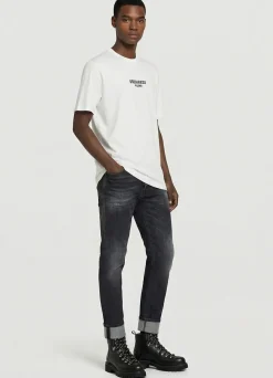 T-shirt loose fit in cotone