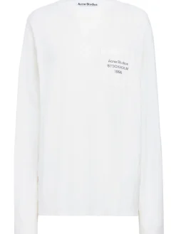 T-shirt maniche lunghe Edden in misto cotone