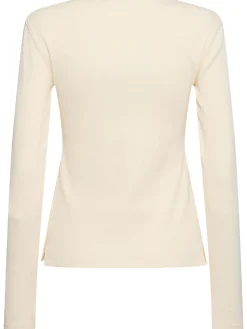 T-shirt tennis in cotone a costine