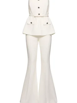Tuta in crepe stretch