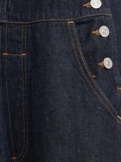 Tuta lunga in denim Freya