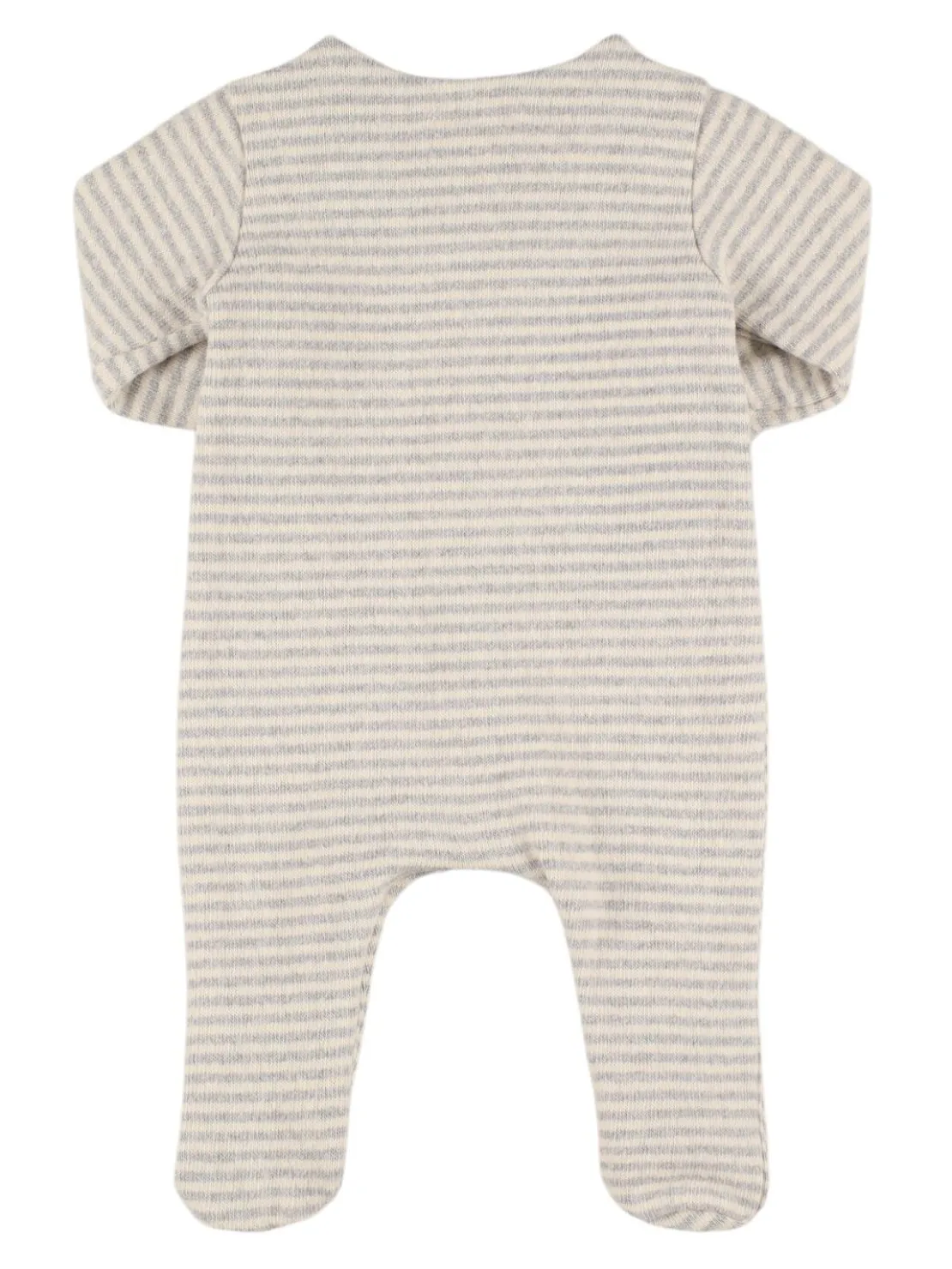 Tutina in misto cotone a righe
