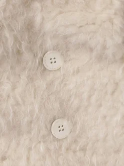 Tutina in teddy con cappuccio