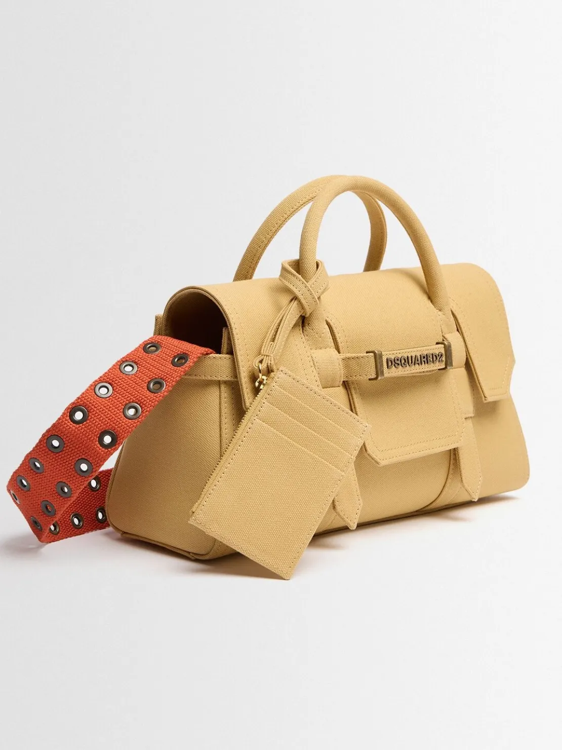 Twin Utility leather shoulder bag