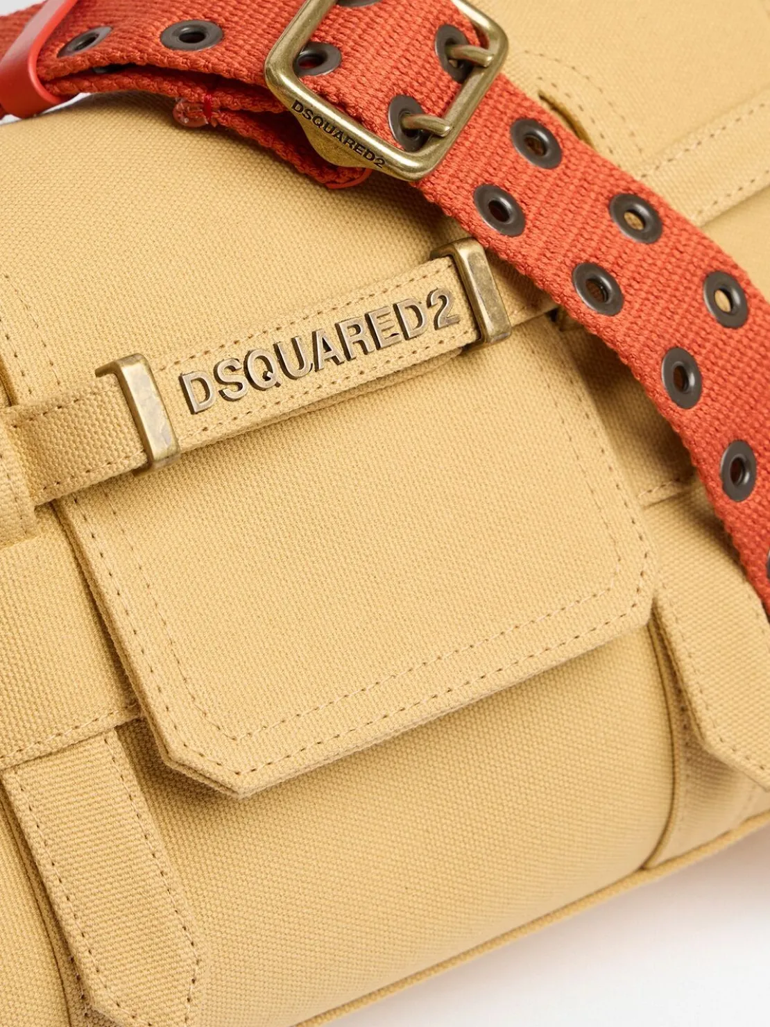 Twin Utility leather shoulder bag