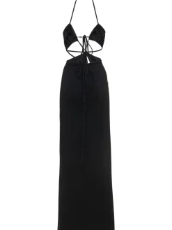 Vestito asimmetrico con cutout