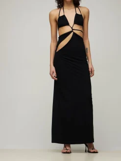 Vestito asimmetrico con cutout