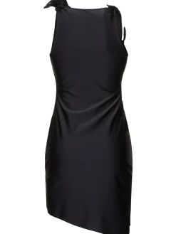Vestito asimmetrico in jersey