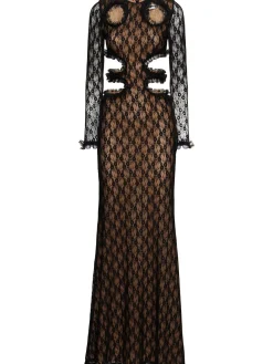 Vestito C.Kane in pizzo con cutout