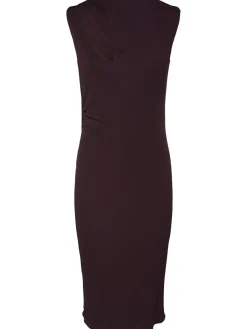 Vestito cocktail in jersey crepe di viscosa