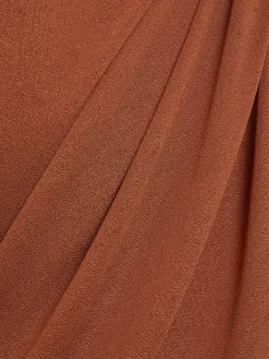 Vestito corto in viscosa drappeggiata