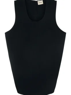 Vestito corto Nyona in crepe double face