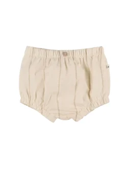 Vestito e culotte in misto cotone